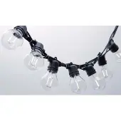 Hellum 10-tlg. LED-Filament Party-Lichterkette bunt