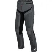 IXS Trigonis-Air Damen Dunkelgrau Schwarz Motorrad Textilhose Größe Short L