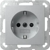 Gira SCHUKO-Steckd. SH o.Kr.SRK