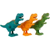 Dino World Laufender T-Rex Dino zum Aufziehen 16cm