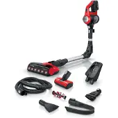 Bosch BCS711PET, Stabstaubsauger, Beutellos, Schwarz, Rot, 0,3 l, Trocken, Filterung
