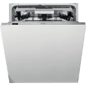 Whirlpool WIO 3T133 PLE, Voll integriert, Standardgröße (60 cm), Edelstahl, Edelstahl, Tasten, 0,13 m