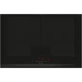 Siemens iQ700 EX875HYC1M, Schwarz, Integriert, 80 cm, Zonen-Induktionskochfeld, Glaskeramik, 4 Zone(n)