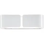 Ideal Lux CLIP AP2 SMALL, Oberfläche, 2 Glühbirne(n), E27, IP20, Weiß