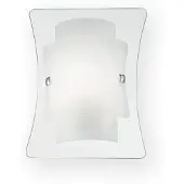 Ideal Lux TRIPLO AP1, Oberfläche, Rechteck, 1 Glühbirne(n), E27, IP20, Transparent