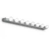 Ideal Lux PRIVE' AP8, Oberfläche, 8 Glühbirne(n), E14, IP20, Chrom