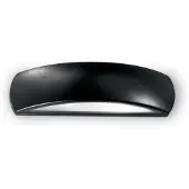 Ideal Lux Moderne Wandleuchte Giove Aluminium Schwarz 1 Leuchte E27