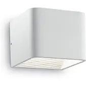 Ideal Lux Moderne Klick Metall Wandleuchte Weiß Led 5,5W 3000K Warmes Licht