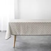 Douceur d'intérieur Tischdecke NAPPE RECTANGLE 150 x 240 CM POLYESTER IMPRIME GRIS herren