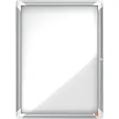 Nobo Premium Plus 4xa4 Blatt Außendisplay Magnetisch Weißer Hintergrund
