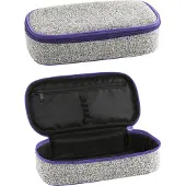 Eberhard Faber Jumbo Schlamperbox X-Style pro grau/violett 21,5x6x10,5cm