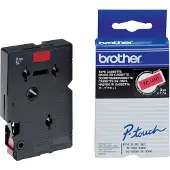 Brother TC-491, Schwarz auf rot, TC, Japan, 5 Jahr(e), , P-touch PT8E, PT500, PT2000, PT3000, PT5000