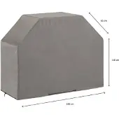 Madison Grillabdeckung 148 x 61 x 101 cm Grau
