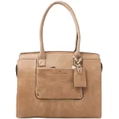 Castelijn & beerens Carisma Laptoptasche 15.6" + Tablet RFID beige