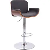 vidaXL Barhocker Grau Stoff