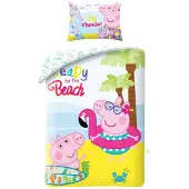 Halantex SP. z.o.o. Peppa Pig Bettbezug Summer ready 140 x 200 cm Baumwolle