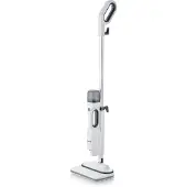 Severin SC 7142, Tragbarer Dampfreiniger, 0,4 l, Anthrazit, Weiß, 7 m, 1500 W, Teppich, Harter Boden, Kacheln