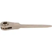 Ks Tools BRONZEplus Bauknarre, 6-kant, mit Zentrierspitze 32 mm