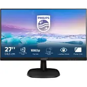 Philips V Line Full-HD-LCD-Monitor 273V7QDSB/00, 68,6 cm (27"), 1920 x 1080 Pixel, Full HD, LED, 4 ms, Schwarz