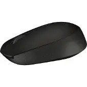 Logitech B170, Beidhändig, Optisch, RF Wireless, Schwarz, Grau