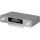 Blaupunkt KR12SL, Arbeitsort, Digital, FM, 0,8 W, LCD, Silber