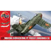Airfix A03091, Fixed-wing aircraft model, Montagesatz, 1:72, MiG-17F ''Fresco'', Beide Geschlechter, Kunststoff