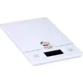 Adler AD 3170, Elektronische Küchenwaage, 15 kg, 1 g, Transparent, Weiß, Gehärtetes Glas, Glas