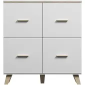 Cama Meble LOTTA KOM110 4D Wohnzimmer-Sideboard 4 Tür(en)