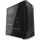 Krux Astro Cube Schwarzes Computergehäuse