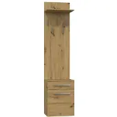 Top E Shop Topeshop DUO WIESZAK ARTISAN, Partikelbord, Eiche, 5 Stück(e)