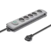 Qoltec 50270, 5 AC-Ausgänge, 230 V, 50 Hz, 10 A, 2200 W, 10 A