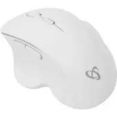 SBOX ergonomisk trådløs mus - 1600 dpi - hvid