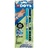 LEGO 41942 DOTS Ozean Armband mit Anhängern, DIY Bastelset, Kinderschmuck-Set, Spielzeug für Kinder ab 6 Jahren, Freundschaftsbänder, Kinderarmband