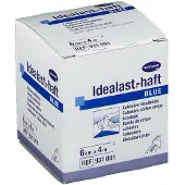Hartmann IDEALAST-haft color Binde 6 cmx4 m blau 1 St Binden