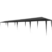vidaXL Partyzelt 3x12 m PE Anthrazit