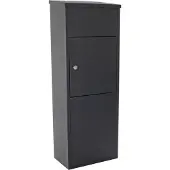 Profirst Mail PM 1100 Stand Paketbriefkasten Schwarz
