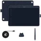 HUION HS611 Blue Tablet-PC 5080 Zeilen pro Zoll 258,4 x 161,5 mm USB blau