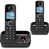 Alcatel Schnurloses duo-telefon mit anrufbeantworter F860VOICEDUONOIR