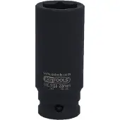 Ks Tools Werkzeuge-Maschinen GmbH 1/2 Sechskant-Kraft-Stecknuss, lang, 23mm, auf Hänger