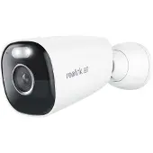 Reolink Argus Series B360 kabellose akkubetriebene 8 MP Dualband WLAN Überwachungskamera mit intelligenter Erkennung, Farbnachtsicht, 2-Wege-Audio