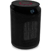 Vonroc Elektro Heizung - Heizlüfter - 2000W - Keramik - 3 Heizstufen - Schwenkfunktion - LED-Anzeige - Thermostat und Timer