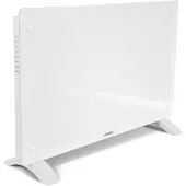 Vonroc Luxuriöser Elektroheizer – Konvektor – Glasfront – 2000W – Weiß | WLAN