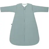 Emma & noah Winterschlafsack mit abnehmbaren Ärmeln 3.5 TOG, gruen, 90