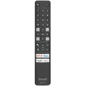 Savio RC-15 universal remote control/replacement for TCL SMART TV, TV, IR Wireless, Drucktasten, Schwarz