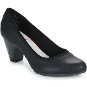 s.Oliver Damen Pumps Blockabsatz sportlich Profilsohle 5-22404-42, Größe:40 EU, Farbe:Schwarz