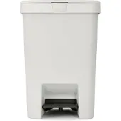 Brabantia Stepup Mülleimer 25l Silber Silber One Size
