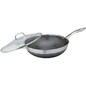 WESTINGHOUSE Wokpfanne Black Signature - ø 32 cm - Standard Antihaftbeschichtung