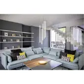 SLV 152361 HELIA 30 Pendelleuchte rund weiss 7,5W LED 3000K