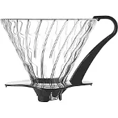 Hario V60-03 Glas-Tröpfler schwarz VDG-03B