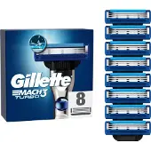 P & G Gillette Mach3 Turbo Klingen, 8er